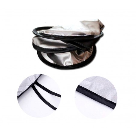 800240 Parasole da auto per parabrezza 150x70cm anti raggi uv e calore portatile 800240 Parasole da auto per parabrezza 150x70cm anti raggi uv e calore portatile