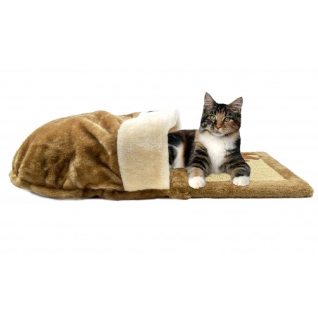 NOBLEZA 000050 pantofola gigante con tavola tiragraffi di corda di utah 36x60cm  NOBLEZA 000050 pantofola gigante con tavola tiragraffi di corda di utah 36x60cm