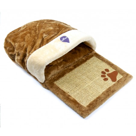 NOBLEZA 000050 pantofola gigante con tavola tiragraffi di corda di utah 36x60cm  NOBLEZA 000050 pantofola gigante con tavola tiragraffi di corda di utah 36x60cm