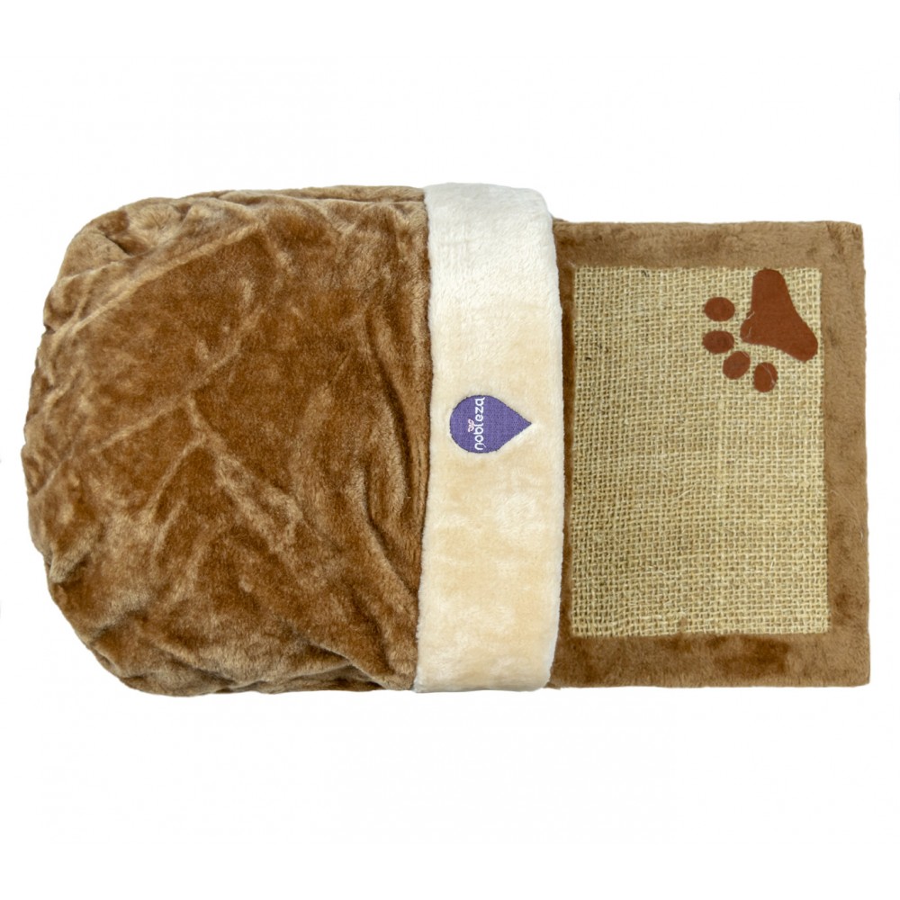 NOBLEZA 000050 pantofola gigante con tavola tiragraffi di corda di utah 36x60cm