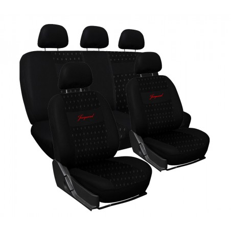 Set di fodere COORDINATE Jacquard CU042  Xone in cotone e poliestere 6 pezzi