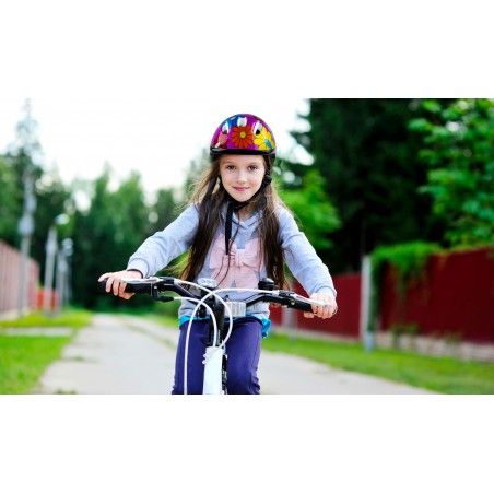 Caschetto HTP DESIGN per bambine LADY/LUDA MV6 2 con regolazione semplice