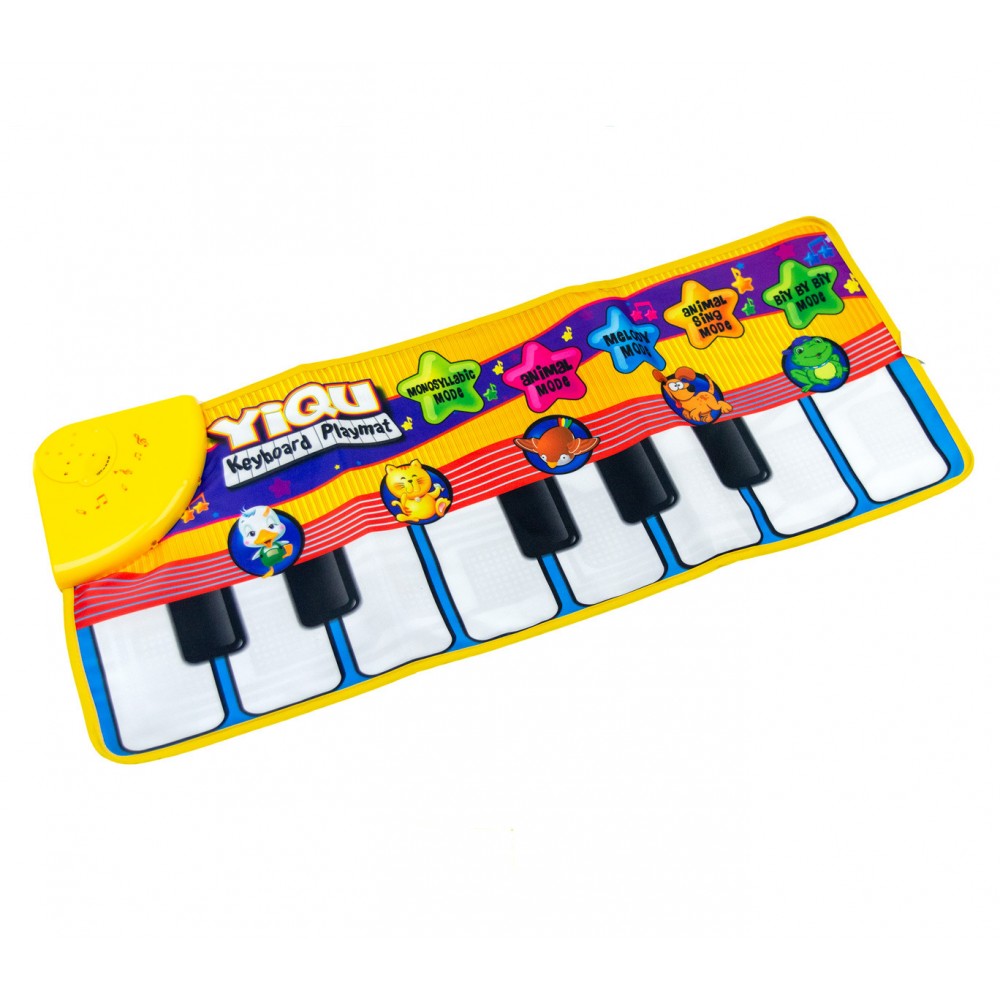 102193 Il tappetino Pianino tappeto gioco musicale per bambini 71x29cm Tastiera