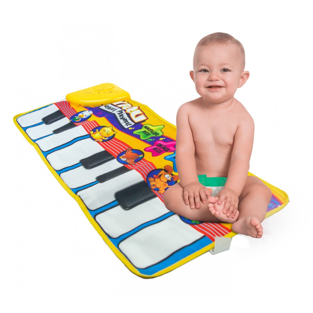 102193 Il tappetino Pianino tappeto gioco musicale per bambini 71x29cm Tastiera
