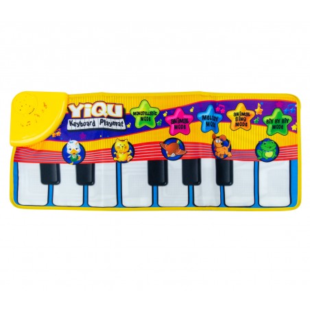 102193 Il tappetino Pianino tappeto gioco musicale per bambini 71x29cm Tastiera