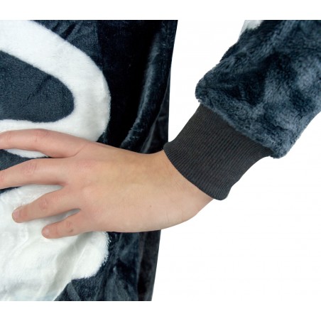 Pigiama intero Cosplay da bambino skull felpata UNISEX da 4 a 14 anni Pigiama intero Cosplay da bambino skull felpata UNISEX da 4 a 14 anni
