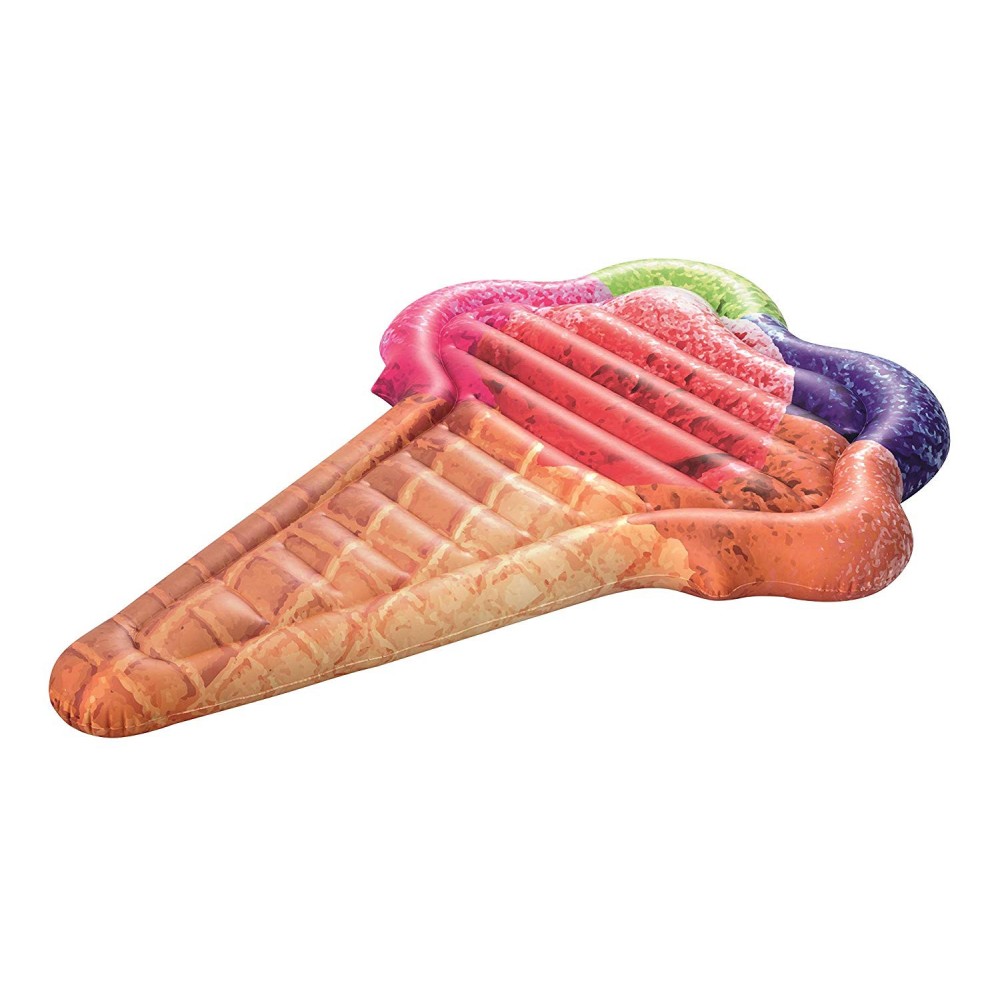  Materassino BESTWAY 43183 gonfiabile gigante forma di cono gelato cm. 188x130 