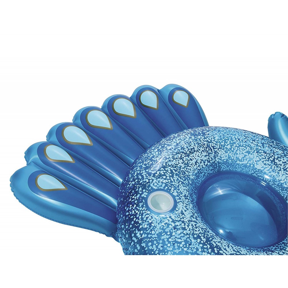 Cavalcabile BESTWAY 41101 gonfiabile gigante a forma di pavone cm. 198x164