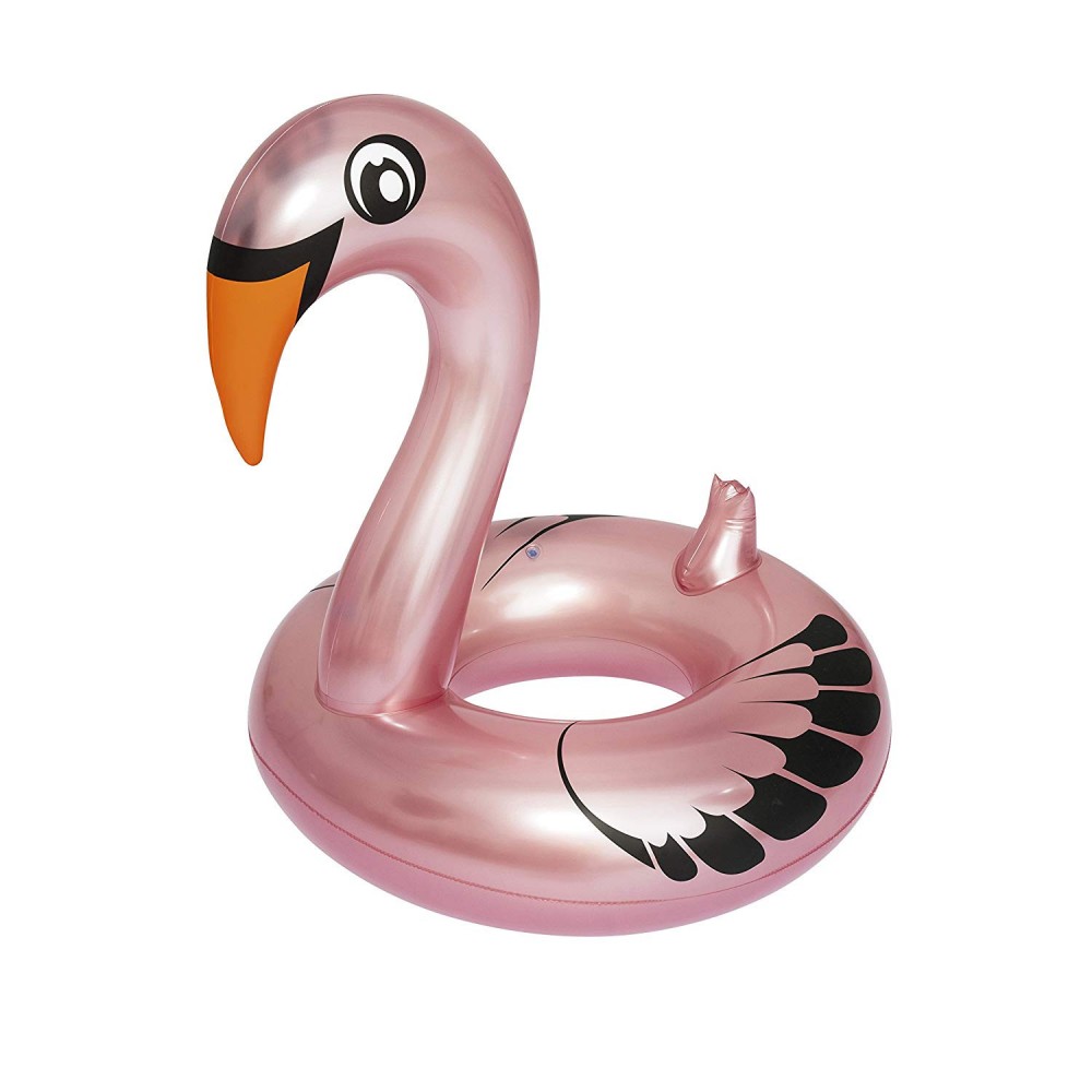 Salvagente BESTWAY 36124 a forma di cigno cm.165x117 due colori bianco e rosa