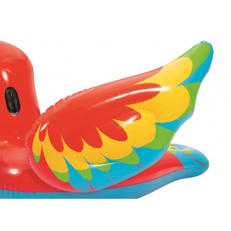Cavalcabile  BESTWAY 41127 a forma di pappagallo gonfiabile cm.230x180   Cavalcabile  BESTWAY 41127 a forma di pappagallo gonfiabile cm.230x180