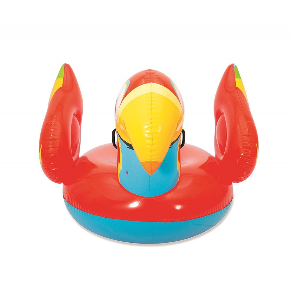 Cavalcabile  BESTWAY 41127 a forma di pappagallo gonfiabile cm.230x180