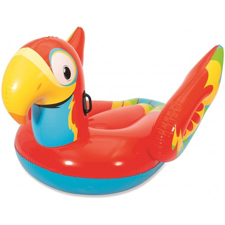 Cavalcabile  BESTWAY 41127 a forma di pappagallo gonfiabile cm.230x180   Cavalcabile  BESTWAY 41127 a forma di pappagallo gonfiabile cm.230x180