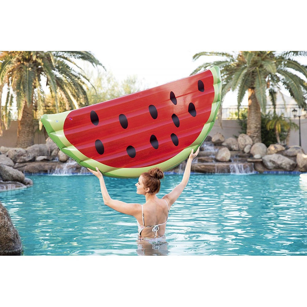 Materassino BESTWAY 43159 gonfiabile gigante a forma di FRAGOLA 156 x 144 cm