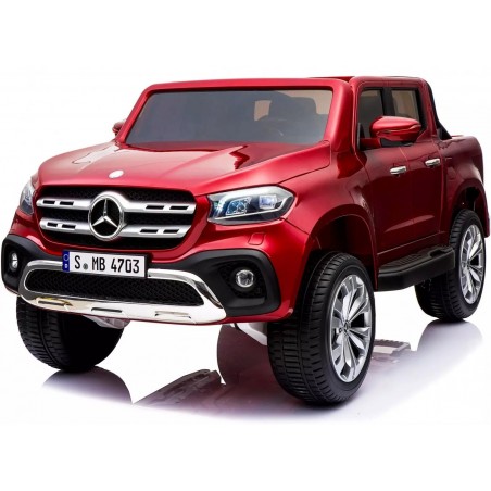 Auto Elettrica Mercedes B86119 Classe X per Bambini 2 Posti 24V Pick-up 4x4