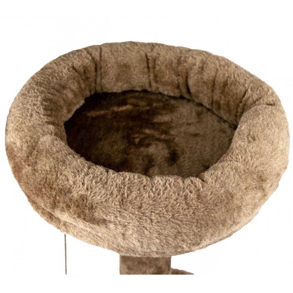 033881 Tiragraffi NOBLEZA CHAMPION con corda e pallina a 2 piani 50x35x72cm