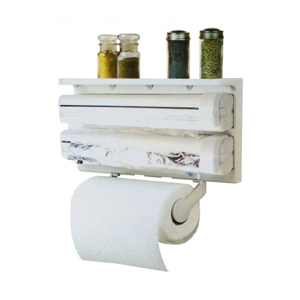 Диспенсер для кухни (3 в 1) Kitchen Roll Triple paper Dispenser. Держатель для кухни 4 в 1 - Triple paper Dispenser for Kitchen. TV-630 подставка под бумажные полотенца Triple paper Dispenser. Держатель для кухни 3 в 1 Triple paper Dispenser for Kitchen.