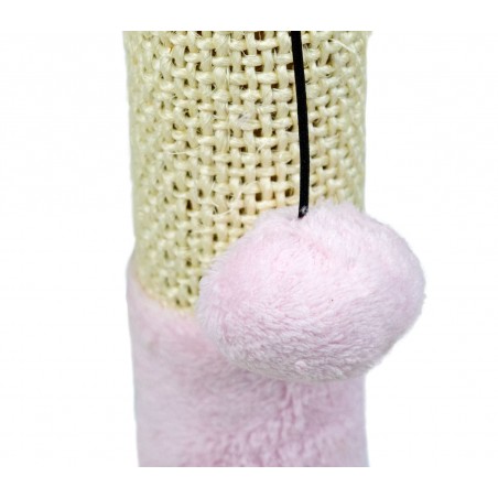 Tiragraffi Nobleza CUORE con base in legno e pallina da gioco 33x33x38cm Cuore