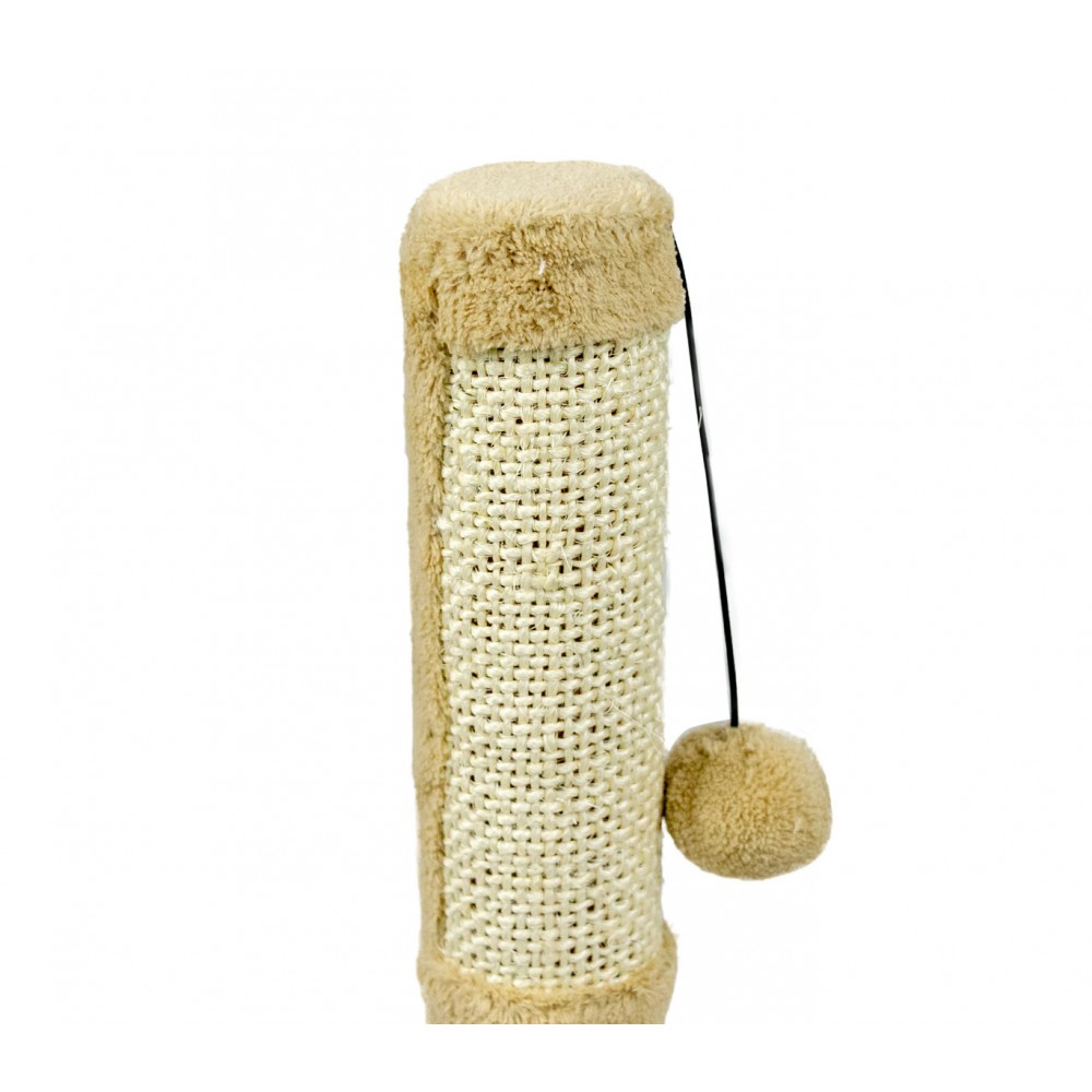 Tiragraffi Nobleza STELLA con base in legno e pallina da gioco 33x33x38cm 029730