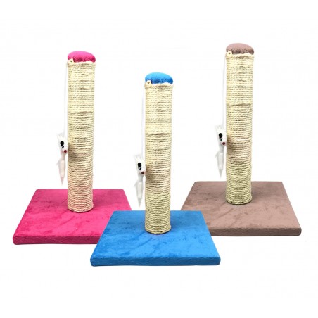 Tiragraffi Nobleza 027989 CatSpot 25x25x35cm con colonna in SISAL in tre colori Tiragraffi Nobleza 027989 CatSpot 25x25x35cm con colonna in SISAL in tre colori