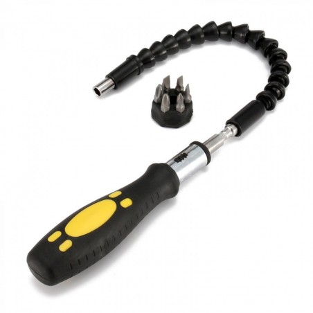 Snaker Kit di prolunga per trapani e cacciaviti 30cm con accessori