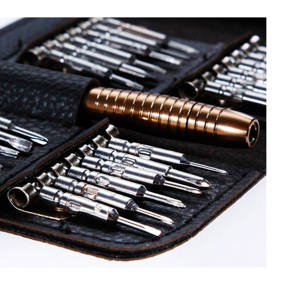 25 in 1 Multiuso Cacciavite di Precisione Raccoglitore Strumenti di Riparazione