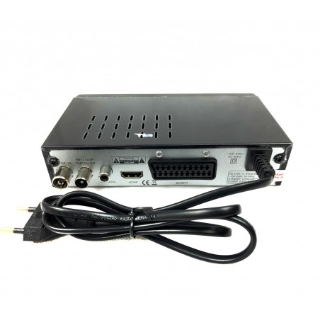 Decoder DVT 2 FULL HD HD 332 con sistema PVR uscita scart e HDMI