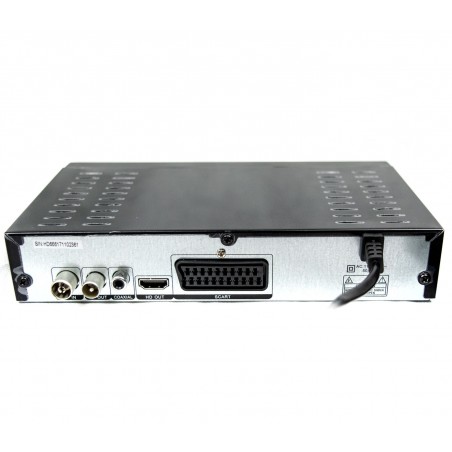 Decoder DVB T2 FULL HD HD666 con sistema PVR uscita scart e HDMI MPEG4