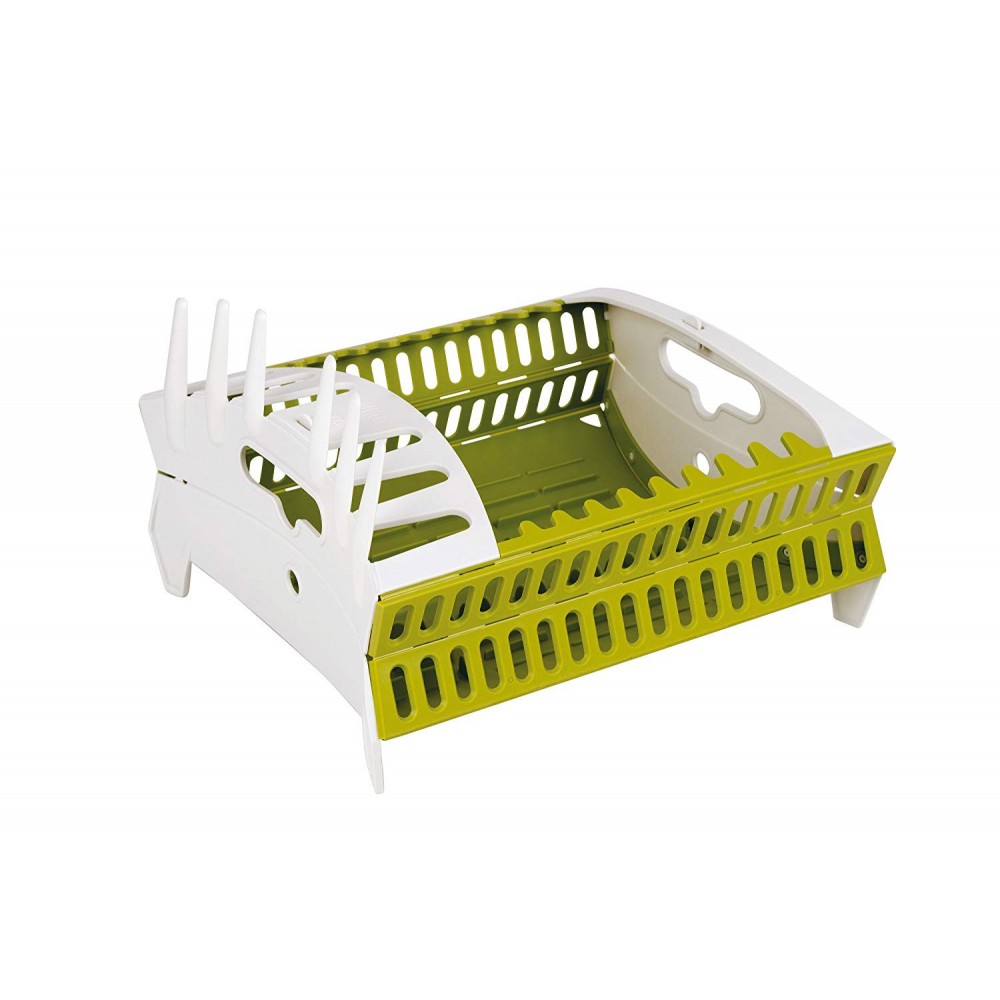 871124 ScolaPiatti Salvaspazio pieghevole ad alta capacità con portaposate