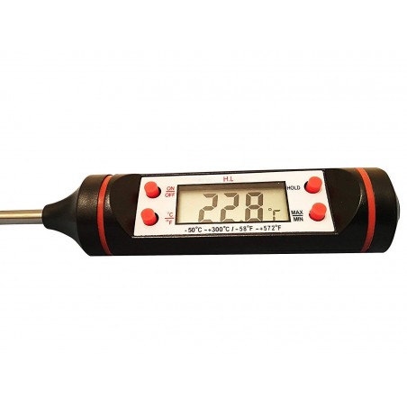 JR1 Termometro digitale da cucina a contatto da -50 a 300 C° multifunzione