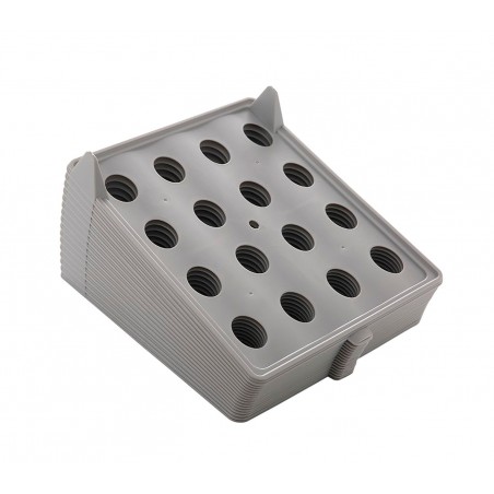 Pack da 6 Supporti salvaspazio e organizer per magliette e camicie in 4 colori