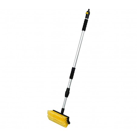Idrospazzola telescopica allungabile per camion camper con attacco dell'acqua Idrospazzola telescopica allungabile per camion camper con attacco dell'acqua