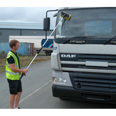 Idrospazzola telescopica allungabile per camion camper con attacco dell'acqua Idrospazzola telescopica allungabile per camion camper con attacco dell'acqua