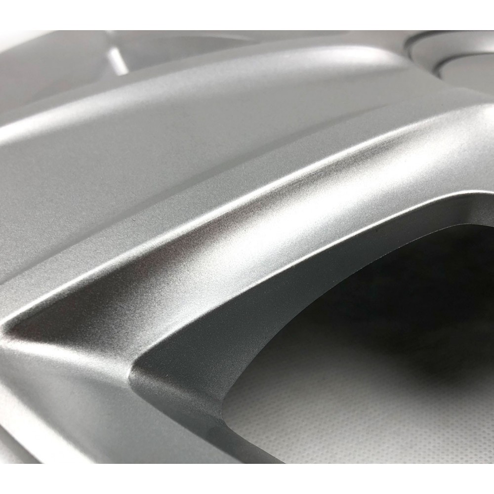 102574 Set di 4 copricerchioni in plastica ABS resistenti universali misura 13"