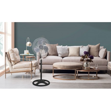Ventilatore SDS VIP-45 a colonna con pala da 45 cm altezza regolabile 3 velocità
