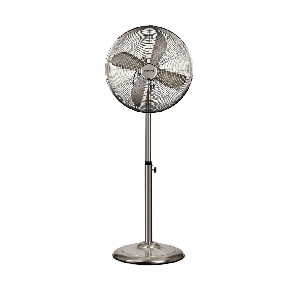 SDS VP40CR Ventilatore 3 velocità pale 40cm regolabile in altezza 130cm