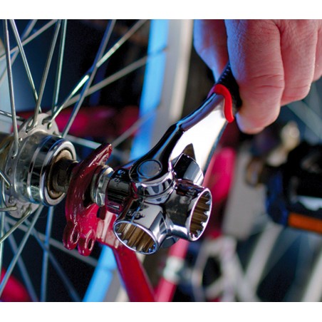 601248 Chiave universale multifunzione 48 in 1 con due teste snodabili a 360