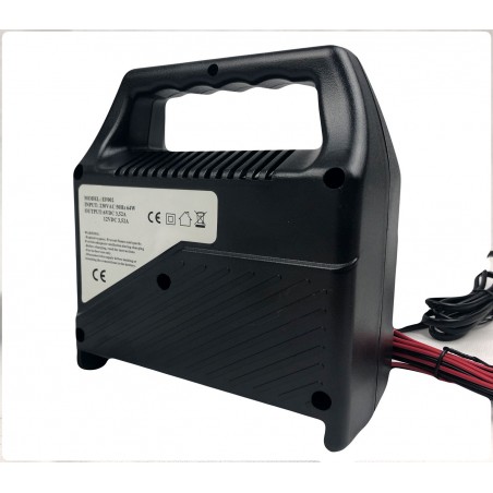 Xone Caricabatterie automatico a 2 modalità 6v 12v compatibile Piombo acido Gel