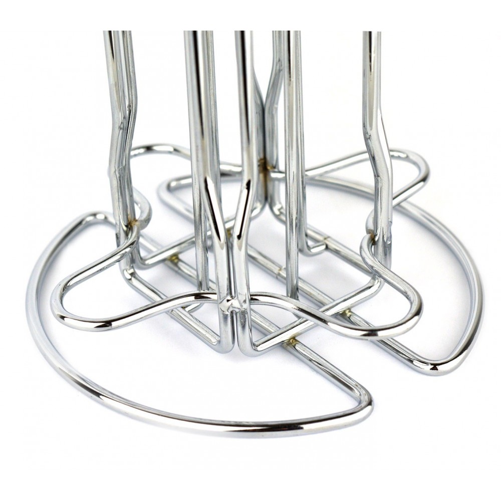 Stand capsule caffè porta capsule WELKHOME 365946 in metallo 32 posti 4 colonne