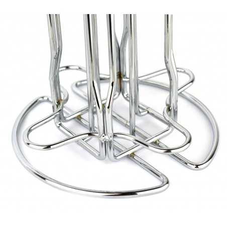 Stand capsule caffè porta capsule WELKHOME 365946 in metallo 32 posti 4 colonne