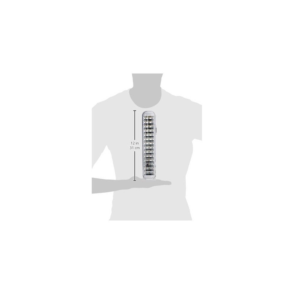 Lampada LED 714 ricaricabile con cordicella gancio e 2 modalità di luce 3.4W