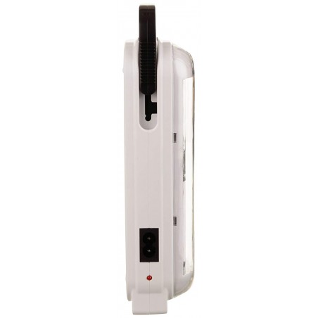 Lampada LED 713 ricaricabile con cordicella gancio e 2 modalità di luce 1.7W Lampada LED 713 ricaricabile con cordicella gancio e 2 modalità di luce 1.7W