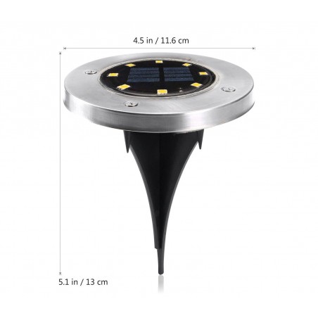 850895 Faretto led ricaricabile ad energia solare da giardino impermeabile 6000k 850895 Faretto led ricaricabile ad energia solare da giardino impermeabile 6000k