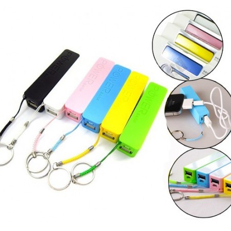 Batteria power bank 2600 mah apple iphone samsung s2 s3 s4