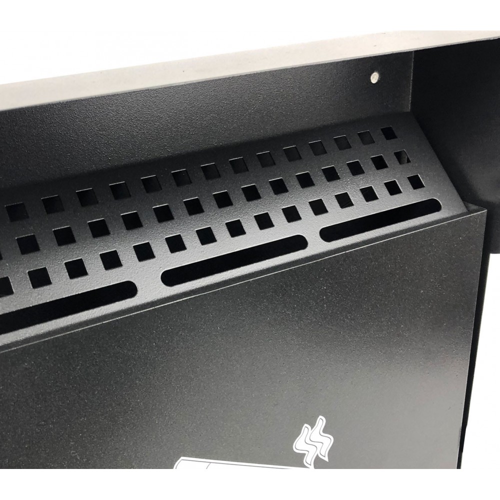 Spegni sigarette da parete ARTIGIAN FERRO Art. 810.C 34x8x34 cm posacenere