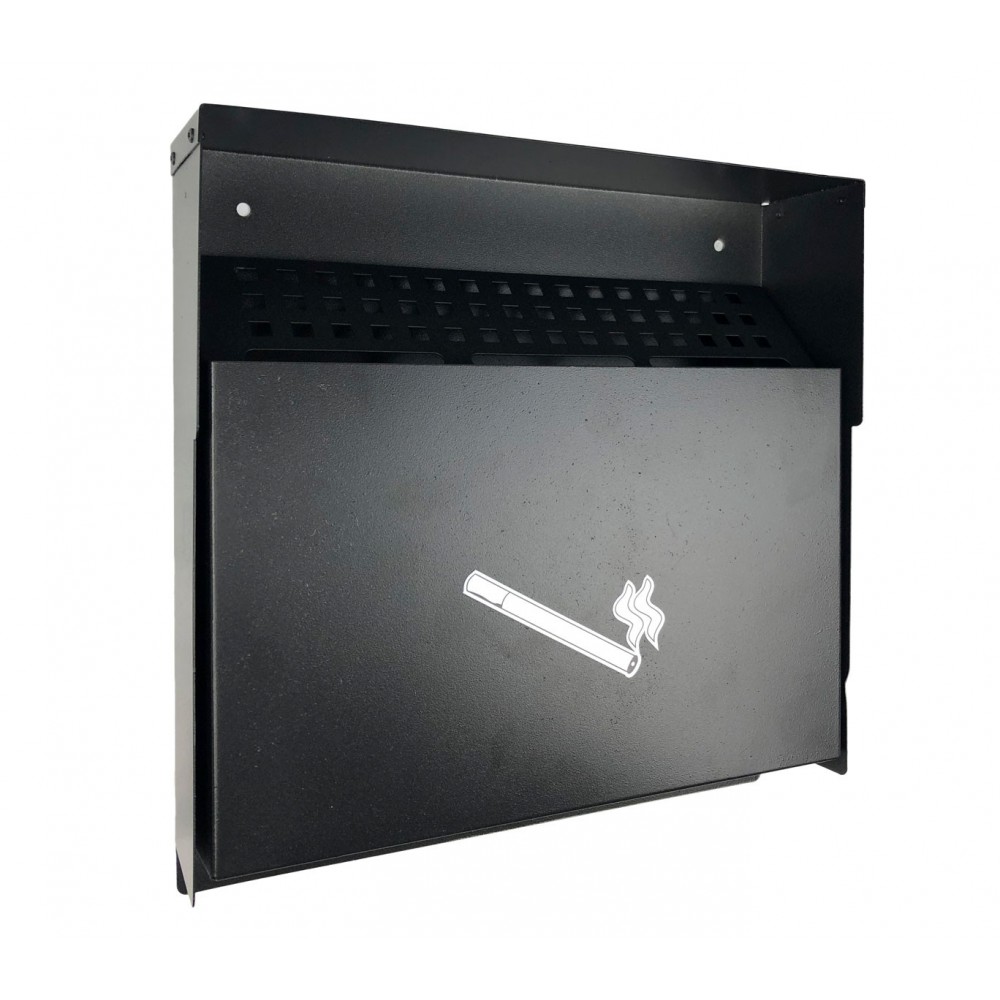 Spegni sigarette da parete ARTIGIAN FERRO Art. 810.C 34x8x34 cm posacenere