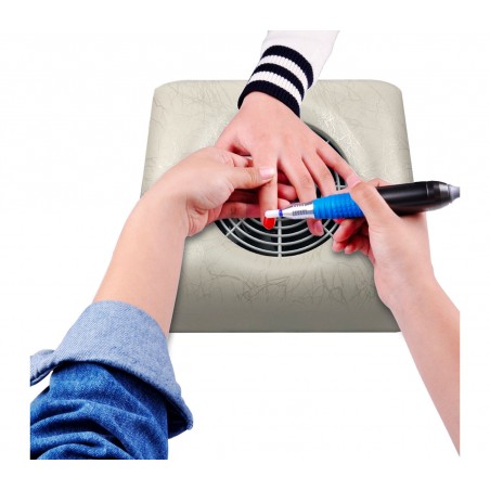 009527 Lidan Aspiratore imbottito per unghie e 3 sacchetti raccoglitori in TNT 