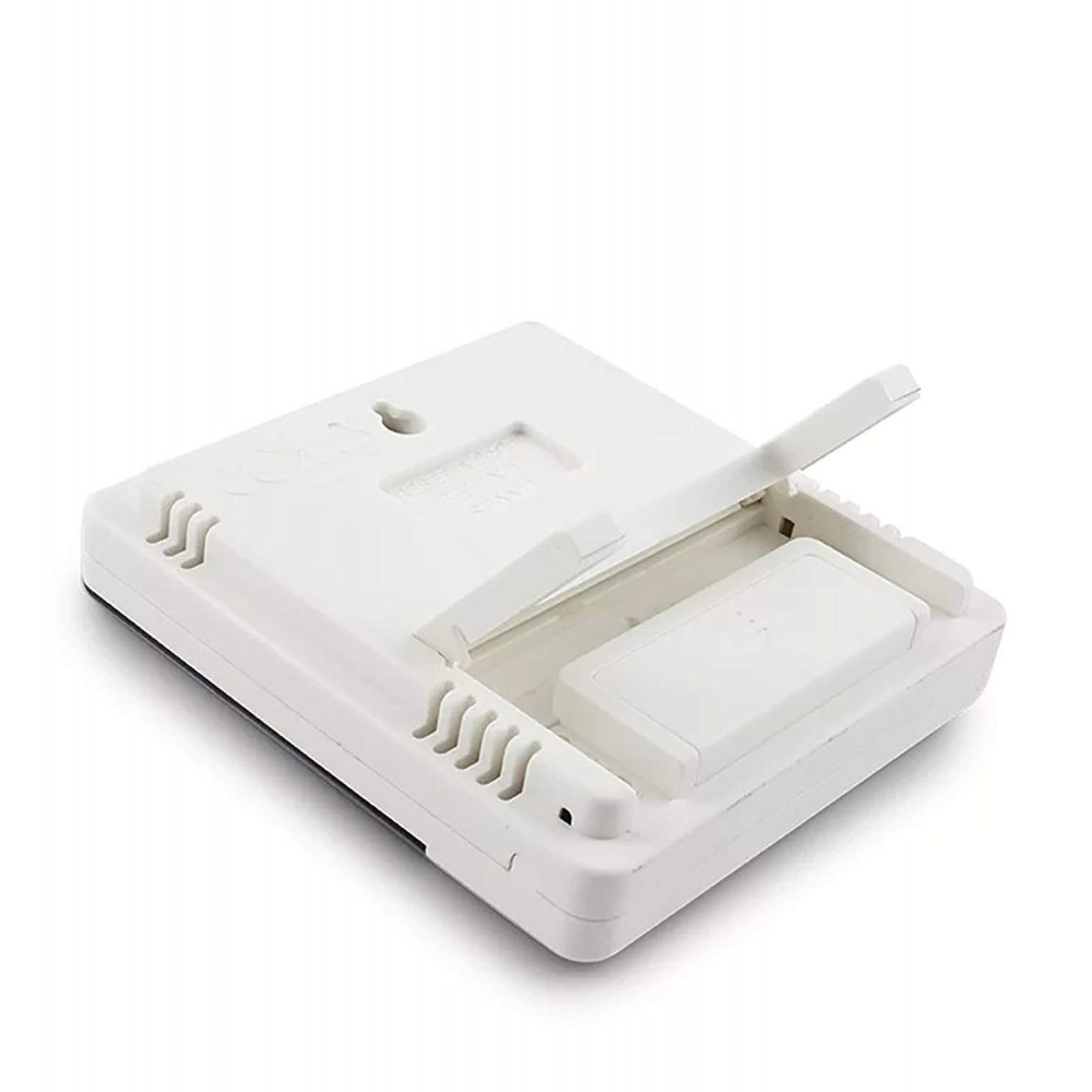 850871 Termometro igrometro con orologio e allarme con memoria min e max