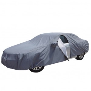 Copriauto Felpato Impermeabile Misura XL (533x196x120 Cm) - Per SUV E Auto, Con Zip Lato Guida