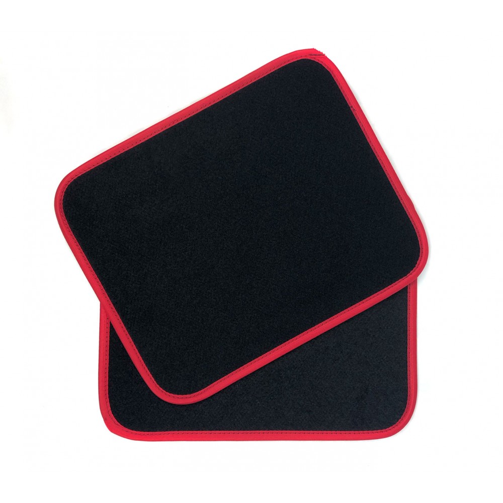 TA051 Set 4 tappetini XONE SPEED in moquette con fondo antiscivolo in 4 colori