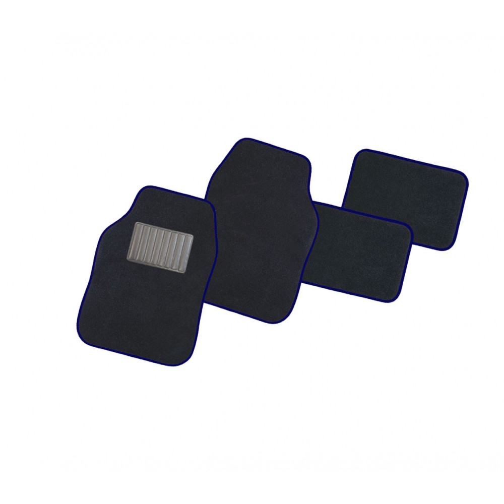 TA051 Set 4 tappetini XONE SPEED in moquette con fondo antiscivolo in 4 colori